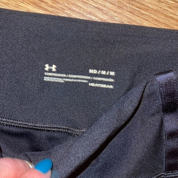 Under Armor Women's HeatGear Armor High Waist Ankle Brace size medium - Picture 12 of 15